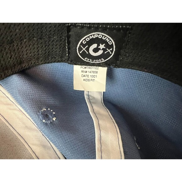 Pukka Inc Blue Lightweight Unisex Kids Fit Snapback Hat  Summer  Vacation  Beach - Picture 7 of 7